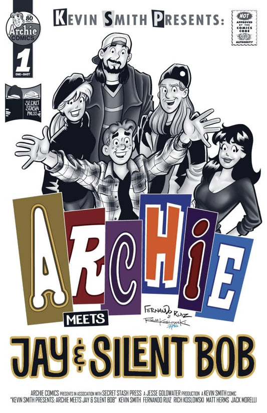 Archie Meets Jay & Silent Bob #1 Cover B Fernando Ruiz Clerks Poster Variant