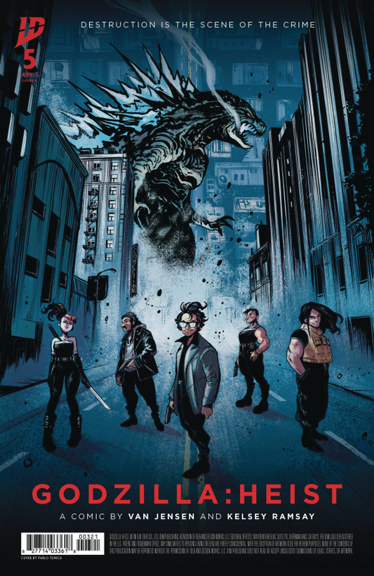 Godzilla: Heist #5
Cover B Pablo Tunica Movie Variant